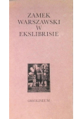 Zamek Warszawski w Ekslibrisie