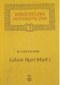 Gdzie tkwi błąd