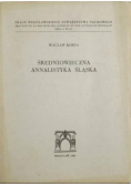 Średniowieczna annalistyka śląska