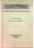 O poprawie Rzeczypospolitej