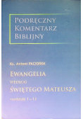 Ewangelia według świętego Mateusza rozdziały 1 - 13