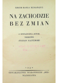 Na zachodzie bez zmian 1930 r.