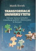 Transformacje uniwersytetu