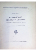 Krakowskie klejnoty ludowe 1935