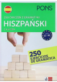 250 ćwiczeń z gramatyki hiszpańskiej A1-B2 PONS