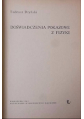 Doświadczenia pokazowe z fizyki