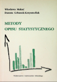 Metody opisu statystycznego