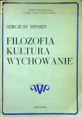 Filozofia kultura wychowanie
