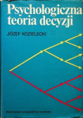 Psychologiczna teoria decyzji