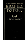 Dzieła. Język i świat realny