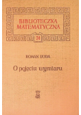 Biblioteczka matematyczna Tom 31 O pojęciu wymiaru