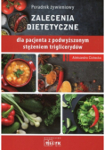 Zalecenia dietetyczne dla pacjenta z podwyższonym stężeniem triglicerydów