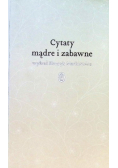 Cytaty mądre i zabawne