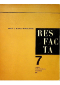 Teksty o muzyce współczesnej Resfacta Część 7