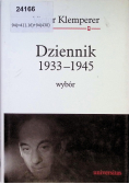 Dziennik 1933 - 1945 Wybór