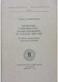 Studencki Uniwersytetu Jagiellońskiego w latach 1894 - 1939 Nr 132 / 94