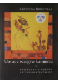 Umocz wargi w kamieniu