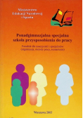 Ponadgimnazjalna specjalna szkoła przysposobienia do pracy
