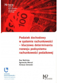 Podatek dochodowy w systemie rachunkowości - kluczowa determinanta rozwoju podsystemu rachunkowości podatkowej