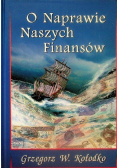 O naprawie naszych finansów