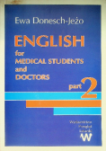 English for Medical Students and Doctors Part 2