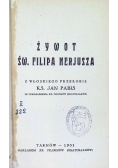 Żywot Św. Filipa Nerjusza, 1931 r.