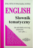English Słownik tematyczny