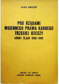 Pod rządami wojennego prawa karnego Trzeciej Rzeszy
