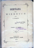 Rozmyślania Dla Wiernych Tom II 1895 r.