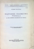 Najstarsze osadnictwo Podhala 1935 r.