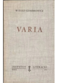 Varia