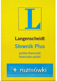 Słownik  polsko - francuski francusko - polski plus rozmówki