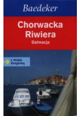 Chorwacka Riwiera Dalmacja Baedeker z mapą drogową