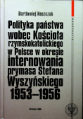 Polityka państwa wobec kościoła rzymskokatolickiego w Polsce