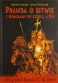 Prawda o bitwie z Mongołami pod Legnicą w 1241