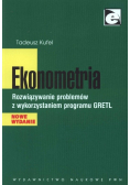 Ekonometria Rozwiązanie problemów z wykorzystaniem programu GRETL