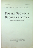 Polski słownik biograficzny Tom XXXIV / 1  Zeszyt 140