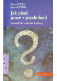 Jak pisać prace z psychologii