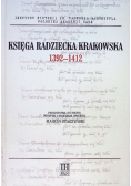 Księga radziecka krakowska 1392 - 1412