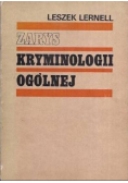 Zarys kryminologii ogólnej