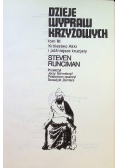 Dzieje wypraw krzyżowych Tom III