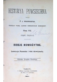 Historya powszechna Tom VII 1891r