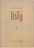 Listy Narcyzy Żmichowskiej Tom I