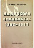 Narodowa demokracja 1893-1939