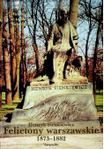 Felietony warszawskie 1873-1882