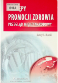 Postępy promocji zdrowia Przegląd międzynarodowy