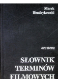Słownik terminów filmowych