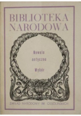 Nowele antyczne Wybór