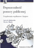 Dopuszczalność pomocy publicznej