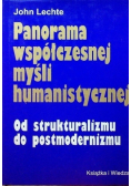 Panorama współczesnej myśli humanistycznej